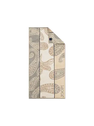JOOP | Toalla 50x100cm CONTOUR PAISLEY Oliv | beige